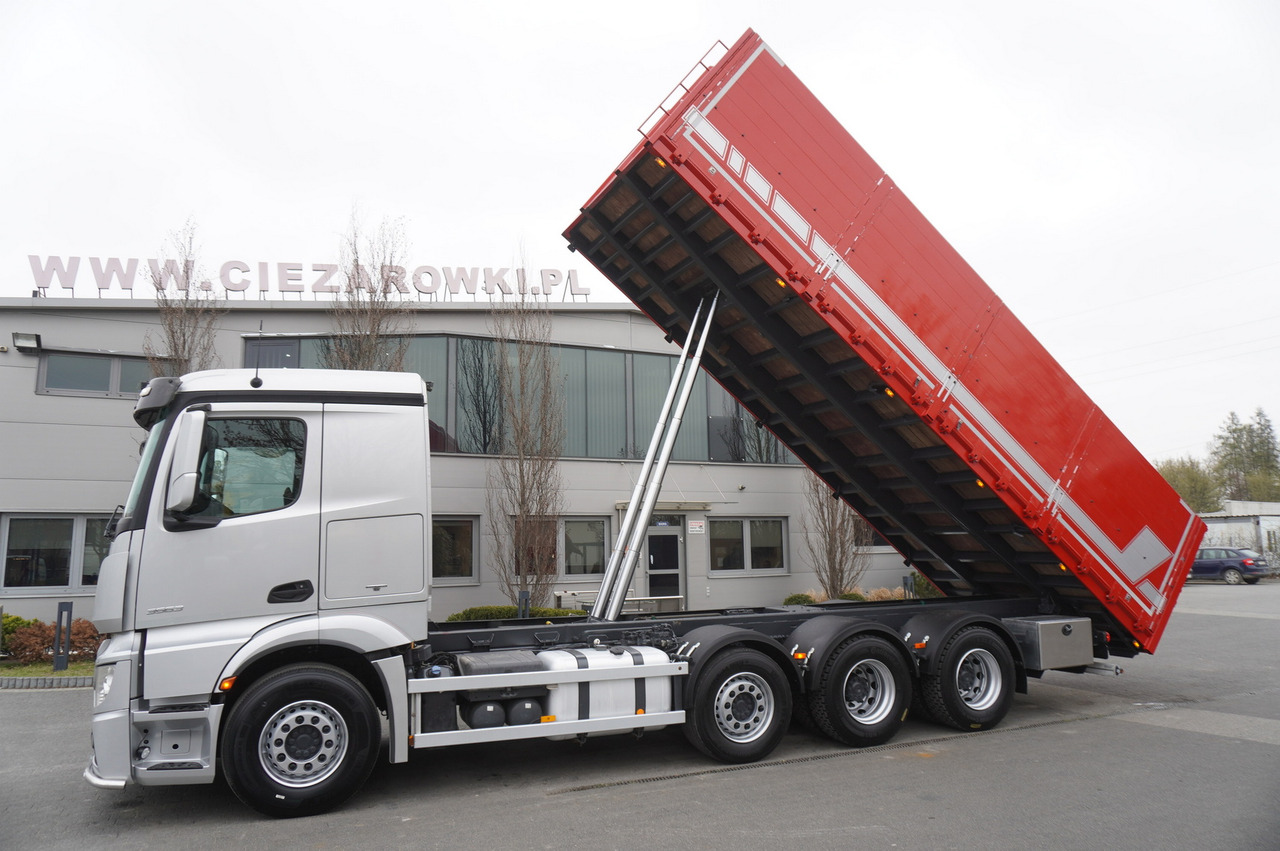 MERCEDES-BENZ Actros 3563 8x4 / Tipper for grain 20 t load capacity - Truk flatbed: gambar 4 MERCEDES-BENZ Actros 3563 8x4 / Tipper for grain 20 t load capacity - Truk flatbed: gambar 4
