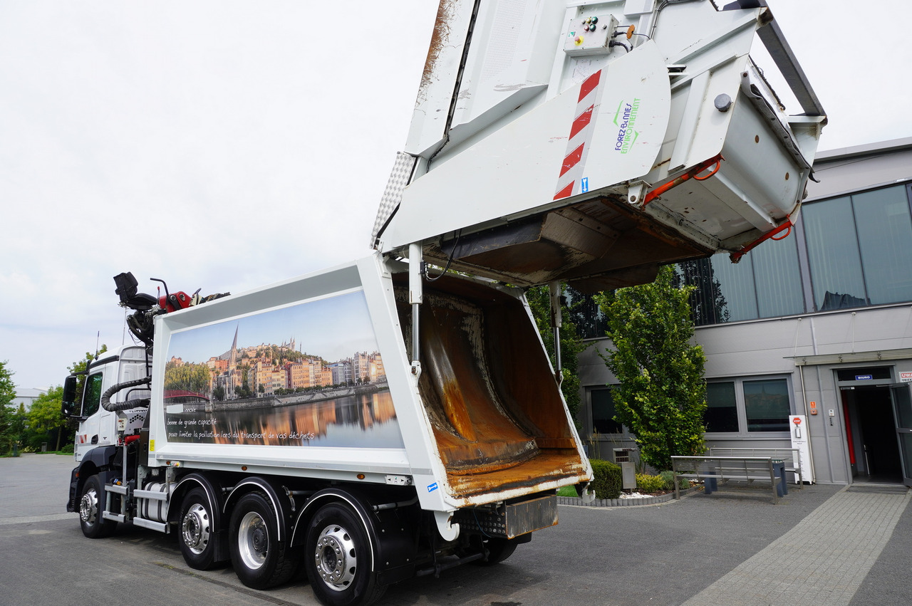 Leasing MERCEDES-BENZ Antos 3240 8x2 / Tajfun 5T crane / Farid Industries garbage truck/ 3 steered axles MERCEDES-BENZ Antos 3240 8x2 / Tajfun 5T crane / Farid Industries garbage truck/ 3 steered axles: gambar 25 Leasing MERCEDES-BENZ Antos 3240 8x2 / Tajfun 5T crane / Farid Industries garbage truck/ 3 steered axles MERCEDES-BENZ Antos 3240 8x2 / Tajfun 5T crane / Farid Industries garbage truck/ 3 steered axles: gambar 25