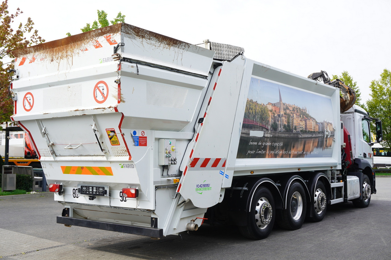 Leasing MERCEDES-BENZ Antos 3240 8x2 / Tajfun 5T crane / Farid Industries garbage truck/ 3 steered axles MERCEDES-BENZ Antos 3240 8x2 / Tajfun 5T crane / Farid Industries garbage truck/ 3 steered axles: gambar 7 Leasing MERCEDES-BENZ Antos 3240 8x2 / Tajfun 5T crane / Farid Industries garbage truck/ 3 steered axles MERCEDES-BENZ Antos 3240 8x2 / Tajfun 5T crane / Farid Industries garbage truck/ 3 steered axles: gambar 7