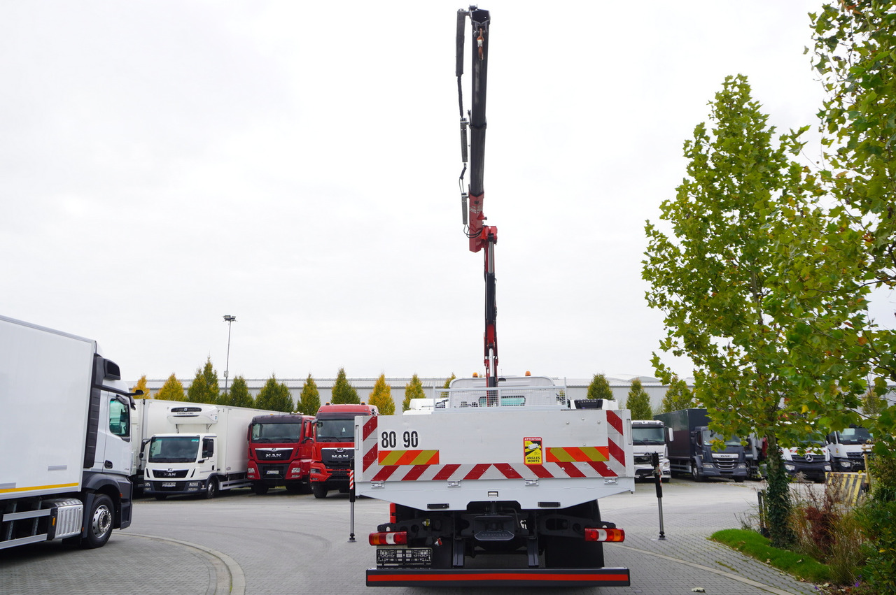 MERCEDES-BENZ Arocs 1830 / Flatbed 16 EPAL / HDS Fassi 155 / Reach 8 m / Load capacity 6160 kg - Truk flatbed, Truk derek: gambar 3 MERCEDES-BENZ Arocs 1830 / Flatbed 16 EPAL / HDS Fassi 155 / Reach 8 m / Load capacity 6160 kg - Truk flatbed, Truk derek: gambar 3