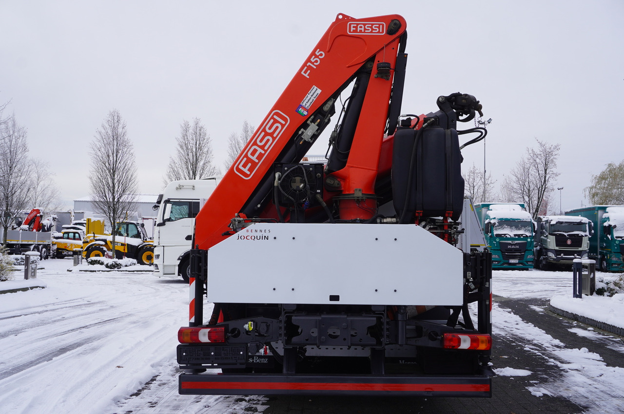 MERCEDES-BENZ Arocs 2633 flatbed truck / Crane FASSI F155A.0.23 / REMOTE CONTROL / 230,000 km - Truk derek: gambar 4 MERCEDES-BENZ Arocs 2633 flatbed truck / Crane FASSI F155A.0.23 / REMOTE CONTROL / 230,000 km - Truk derek: gambar 4
