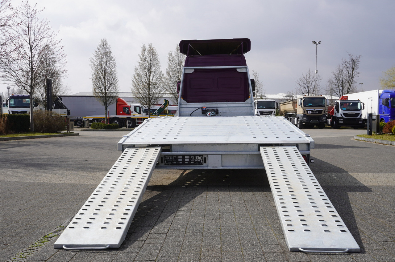 Truk pengangkut mobil MERCEDES-BENZ Atego 1224 / New galvanized tow truck: gambar 7