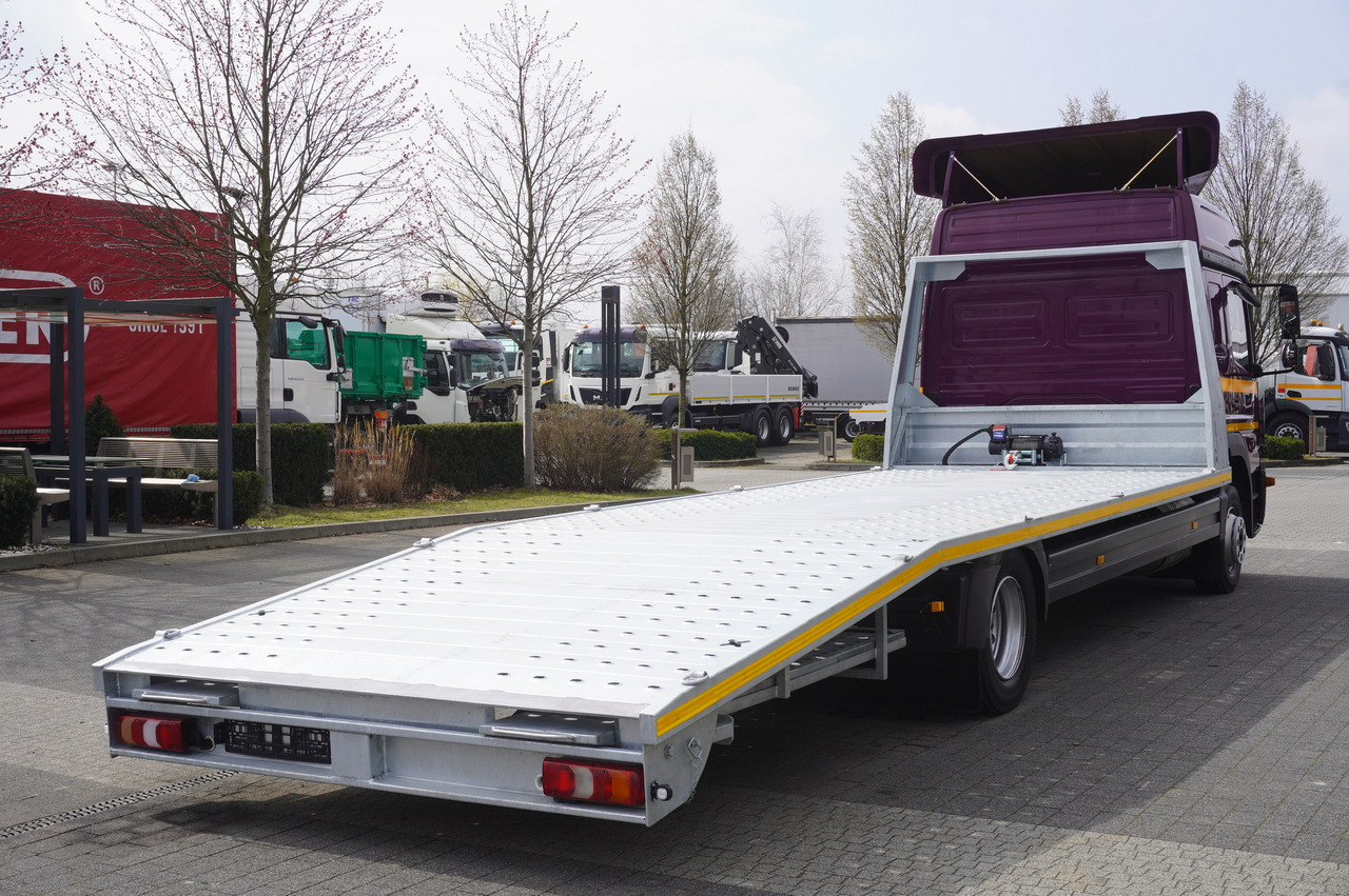 Truk pengangkut mobil MERCEDES-BENZ Atego 1224 / New galvanized tow truck: gambar 8