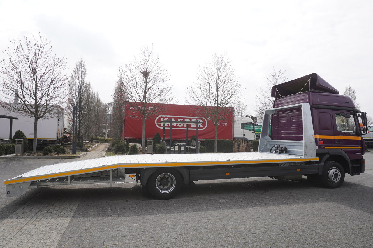 Truk pengangkut mobil MERCEDES-BENZ Atego 1224 / New galvanized tow truck: gambar 9