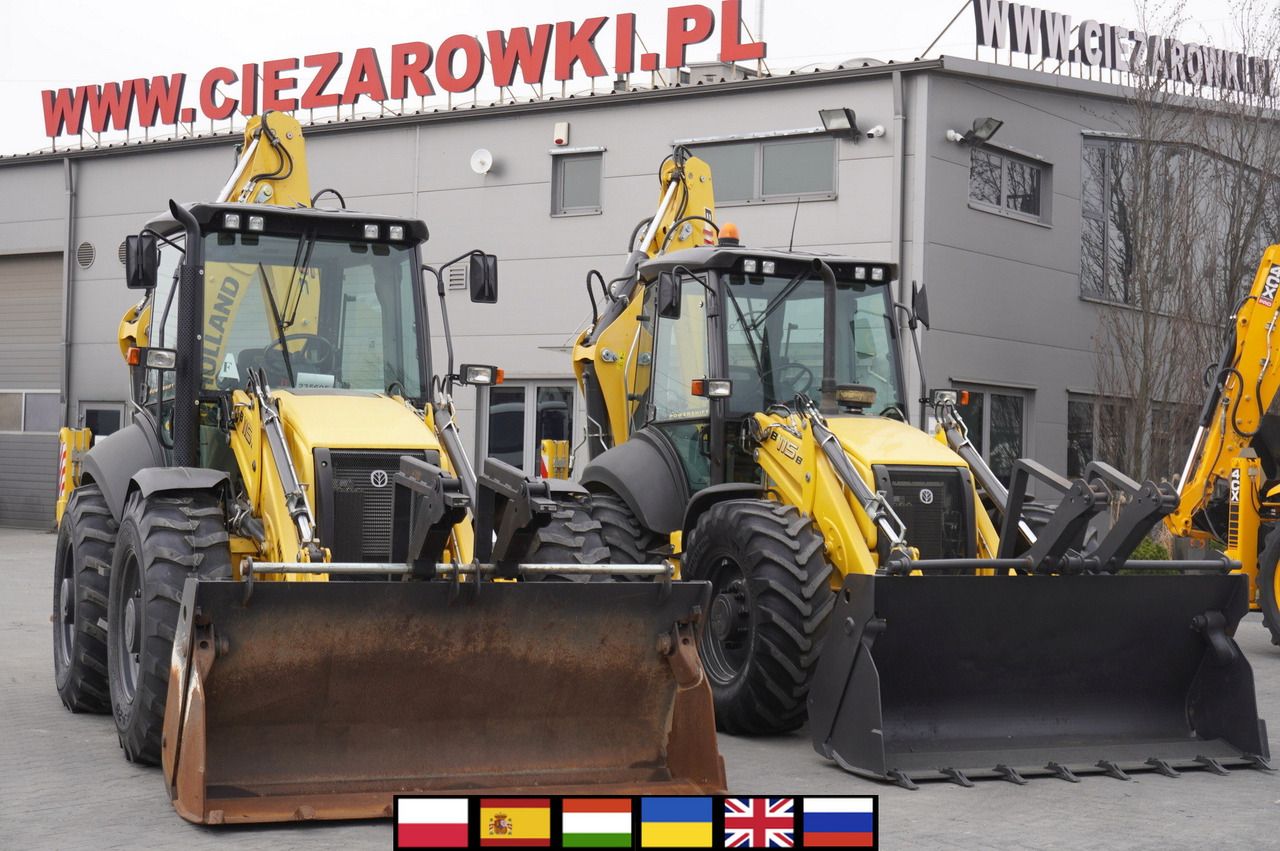 NEW HOLLAND B 115 C backhoe loader / 1000 MTH ! / 2021 / 2 units - Backhoe loader: gambar 1 NEW HOLLAND B 115 C backhoe loader / 1000 MTH ! / 2021 / 2 units - Backhoe loader: gambar 1
