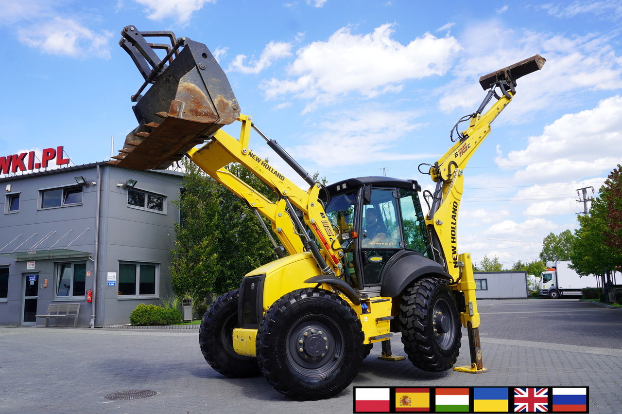 NEW HOLLAND B 115 C backhoe loader / 1000 MTH ! / 2021 - Backhoe loader: gambar 1 NEW HOLLAND B 115 C backhoe loader / 1000 MTH ! / 2021 - Backhoe loader: gambar 1