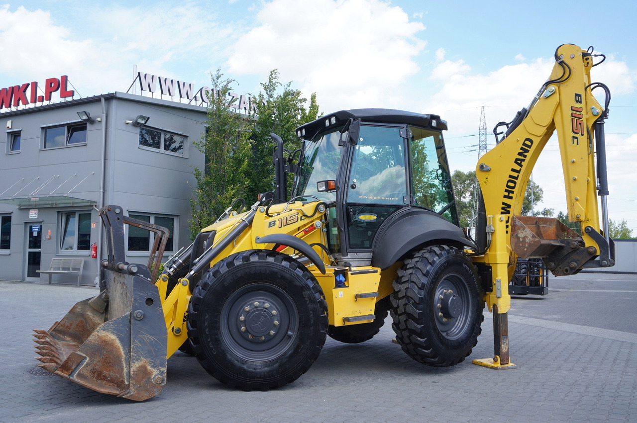 NEW HOLLAND B 115 C backhoe loader / 1000 MTH ! / 2021 - Backhoe loader: gambar 3 NEW HOLLAND B 115 C backhoe loader / 1000 MTH ! / 2021 - Backhoe loader: gambar 3