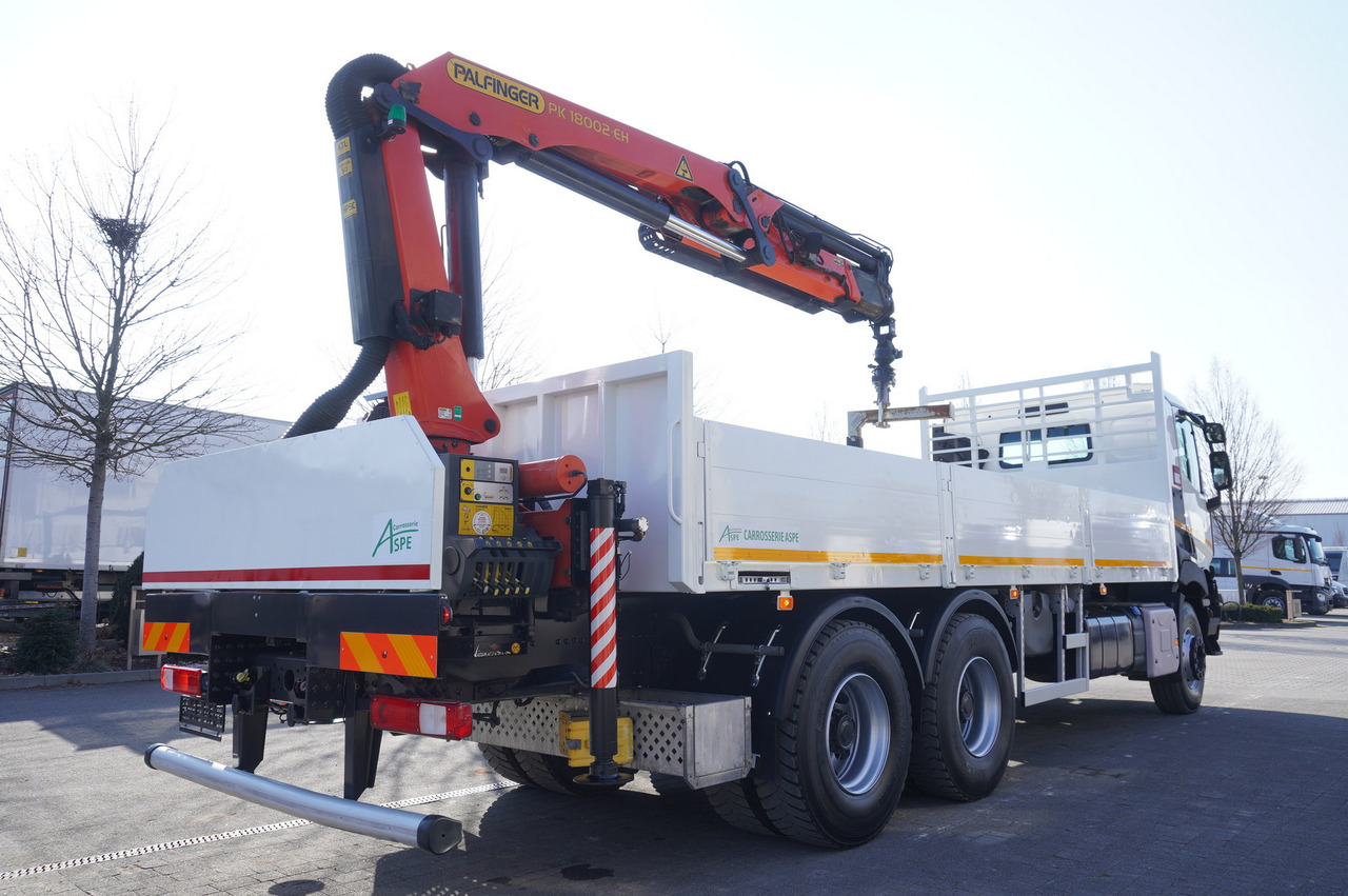 RENAULT C380 / 6x4 / HDS Palfinger PK 18002-EH 6000 kg - Truk flatbed, Truk derek: gambar 4 RENAULT C380 / 6x4 / HDS Palfinger PK 18002-EH 6000 kg - Truk flatbed, Truk derek: gambar 4