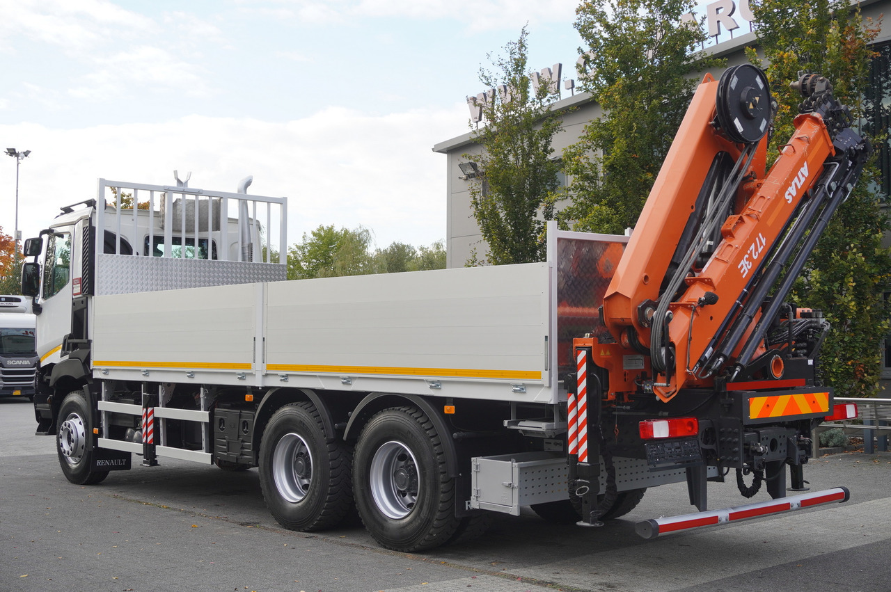 RENAULT C380 Comfort 6x4 / Atlas 172.3E crane / Range 12.3 m / capacity 6.1 t / Flatbed 17 EPAL - Truk derek: gambar 5 RENAULT C380 Comfort 6x4 / Atlas 172.3E crane / Range 12.3 m / capacity 6.1 t / Flatbed 17 EPAL - Truk derek: gambar 5