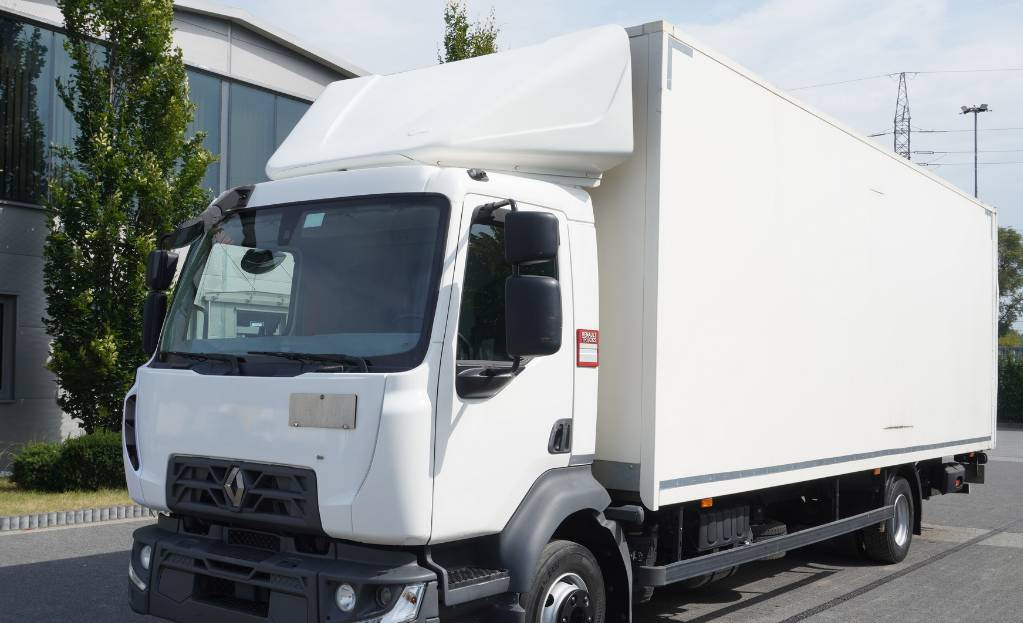 RENAULT D12 E6 / Container 18 pallets / tail lift - Truk box: gambar 1 RENAULT D12 E6 / Container 18 pallets / tail lift - Truk box: gambar 1