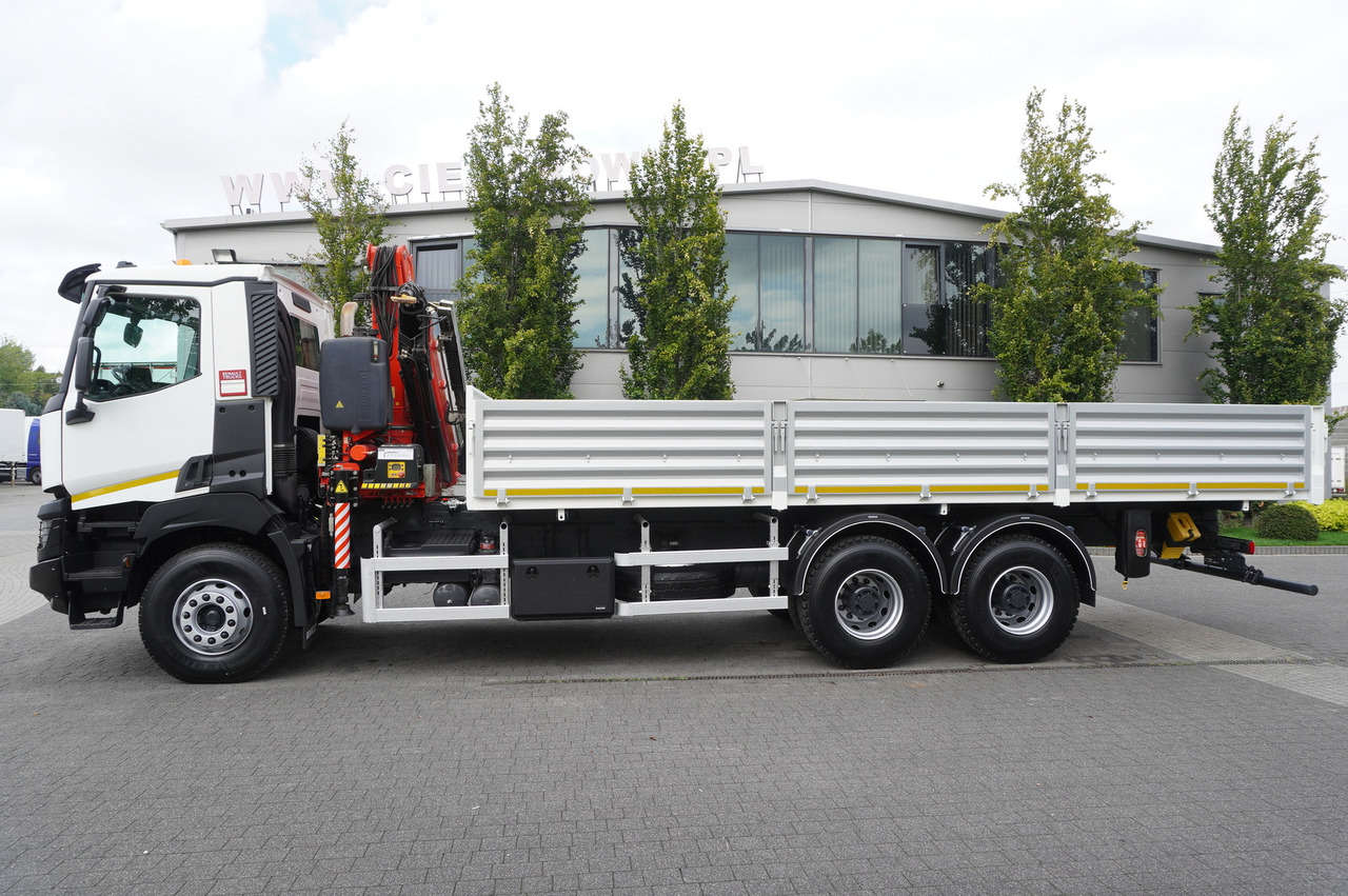 RENAULT K380 6×4 / FASSI F175 crane 7.85 t / 120 thousand km! / 2-sided tipper - Truk derek: gambar 5 RENAULT K380 6×4 / FASSI F175 crane 7.85 t / 120 thousand km! / 2-sided tipper - Truk derek: gambar 5