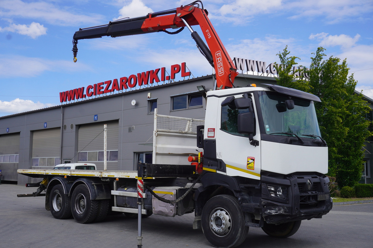 RENAULT K380 6x4 / FASSI F175 crane 7.85 t / 120 thousand km! - Truk derek: gambar 1 RENAULT K380 6x4 / FASSI F175 crane 7.85 t / 120 thousand km! - Truk derek: gambar 1