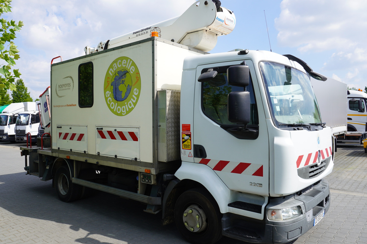 RENAULT Midlum 220 DXi 16m lift - Platform udara yang dipasang di truk: gambar 3 RENAULT Midlum 220 DXi 16m lift - Platform udara yang dipasang di truk: gambar 3