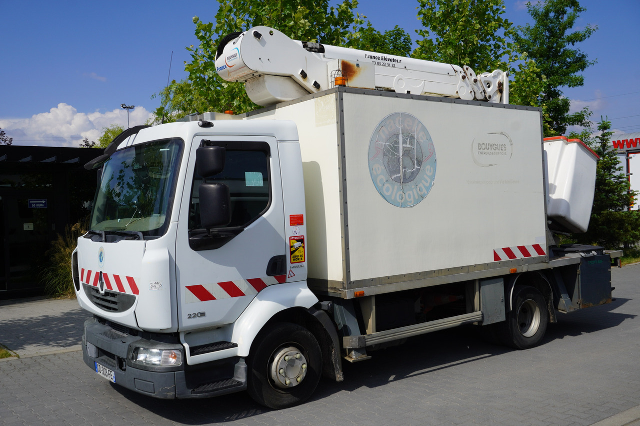 RENAULT Midlum 220 DXi 16m lift - Platform udara yang dipasang di truk: gambar 2 RENAULT Midlum 220 DXi 16m lift - Platform udara yang dipasang di truk: gambar 2