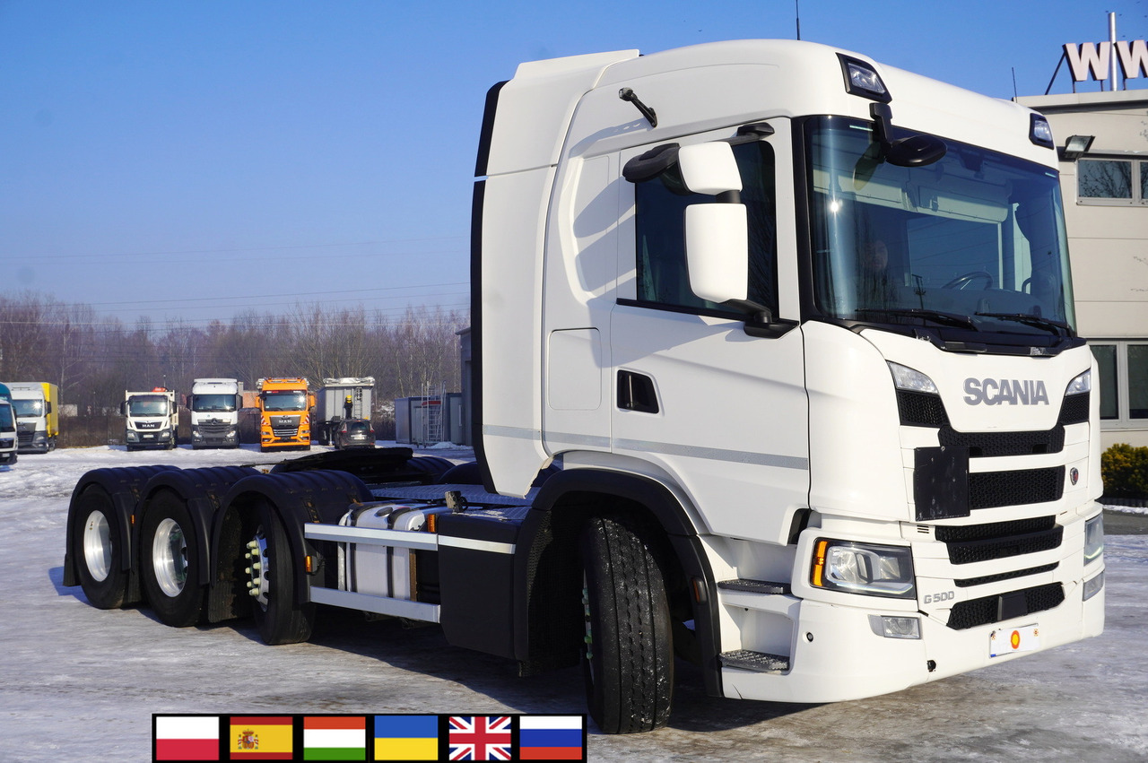 SCANIA G500 8×2 Tractor Unit / Full ADR / Sleeper Cab - Truk sasis: gambar 1 SCANIA G500 8×2 Tractor Unit / Full ADR / Sleeper Cab - Truk sasis: gambar 1