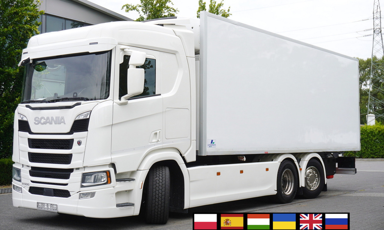 SCANIA R500 / Lecapitaine refrigerator / Carrier Supra 950 / steered 3rd axle - Truk berpendingin: gambar 1 SCANIA R500 / Lecapitaine refrigerator / Carrier Supra 950 / steered 3rd axle - Truk berpendingin: gambar 1