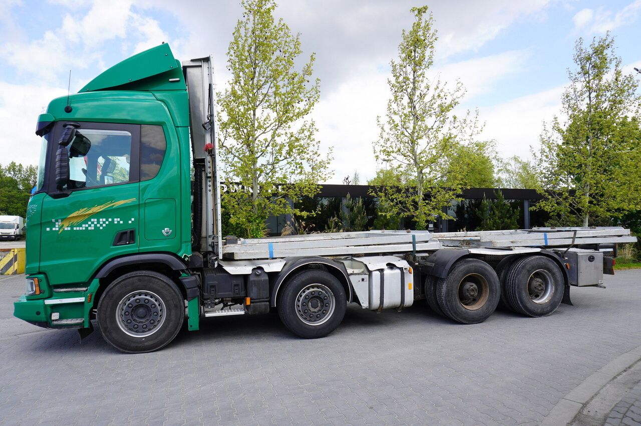 SCANIA R650 8x4 V8 / chassis 820 cm / 2021 / GVM 76000 kg - Truk pengangkut mobil: gambar 2 SCANIA R650 8x4 V8 / chassis 820 cm / 2021 / GVM 76000 kg - Truk pengangkut mobil: gambar 2
