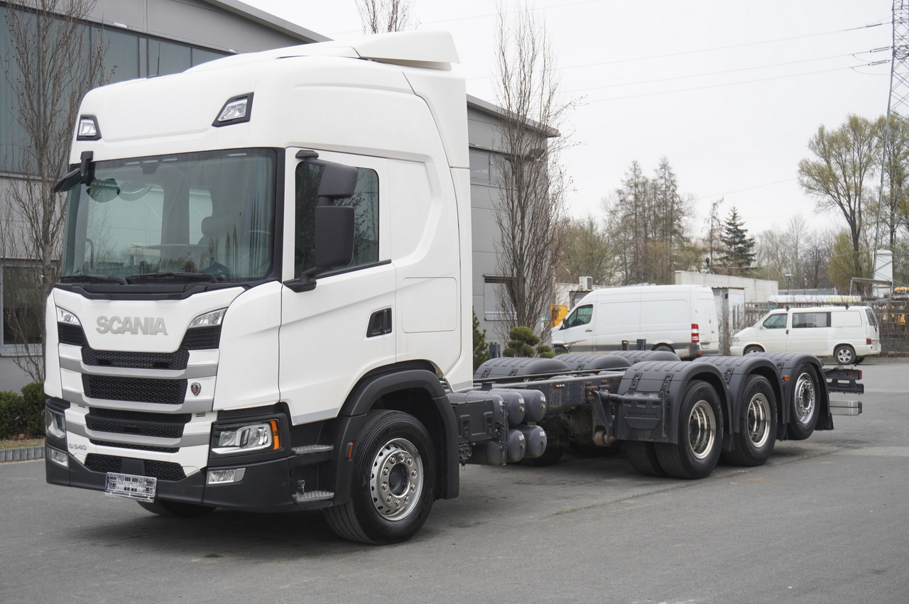Scania G540 8x4 / Chassis 8.7 m / Steered axle / 2021 - Truk derek: gambar 2 Scania G540 8x4 / Chassis 8.7 m / Steered axle / 2021 - Truk derek: gambar 2