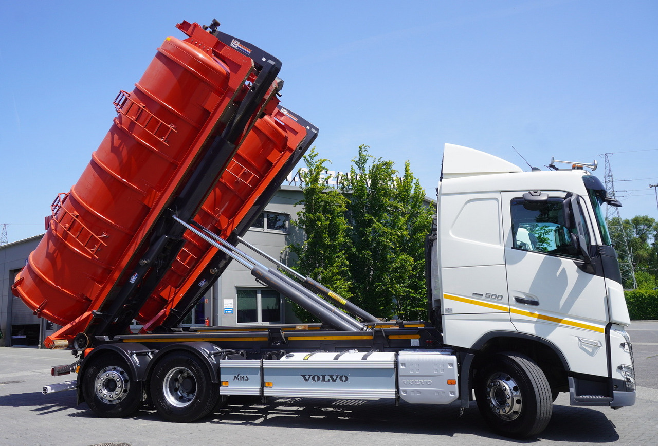VOLVO Volvo FH 500 / Septic barrel 13000 l / Hook lift 21 t / 2022 / 3rd axle steered / 2 units - Kapal tanker bubur: gambar 5 VOLVO Volvo FH 500 / Septic barrel 13000 l / Hook lift 21 t / 2022 / 3rd axle steered / 2 units - Kapal tanker bubur: gambar 5