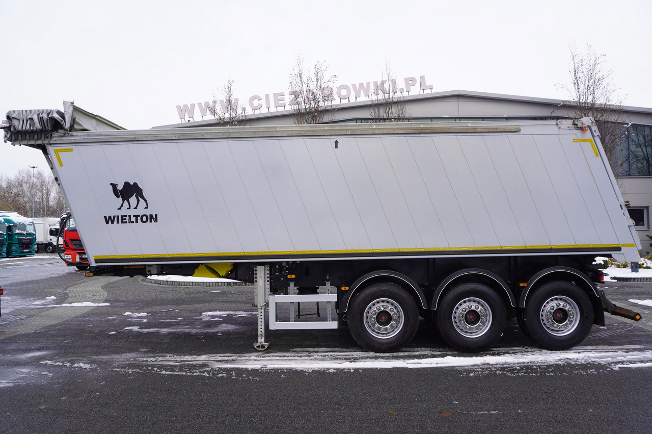 WIELTON NW-3 / weight 6.2 t / capacity 38m3 / Electrically folded roof / Teflon / 20 units, 2022 - Semi-trailer jungkit: gambar 2 WIELTON NW-3 / weight 6.2 t / capacity 38m3 / Electrically folded roof / Teflon / 20 units, 2022 - Semi-trailer jungkit: gambar 2