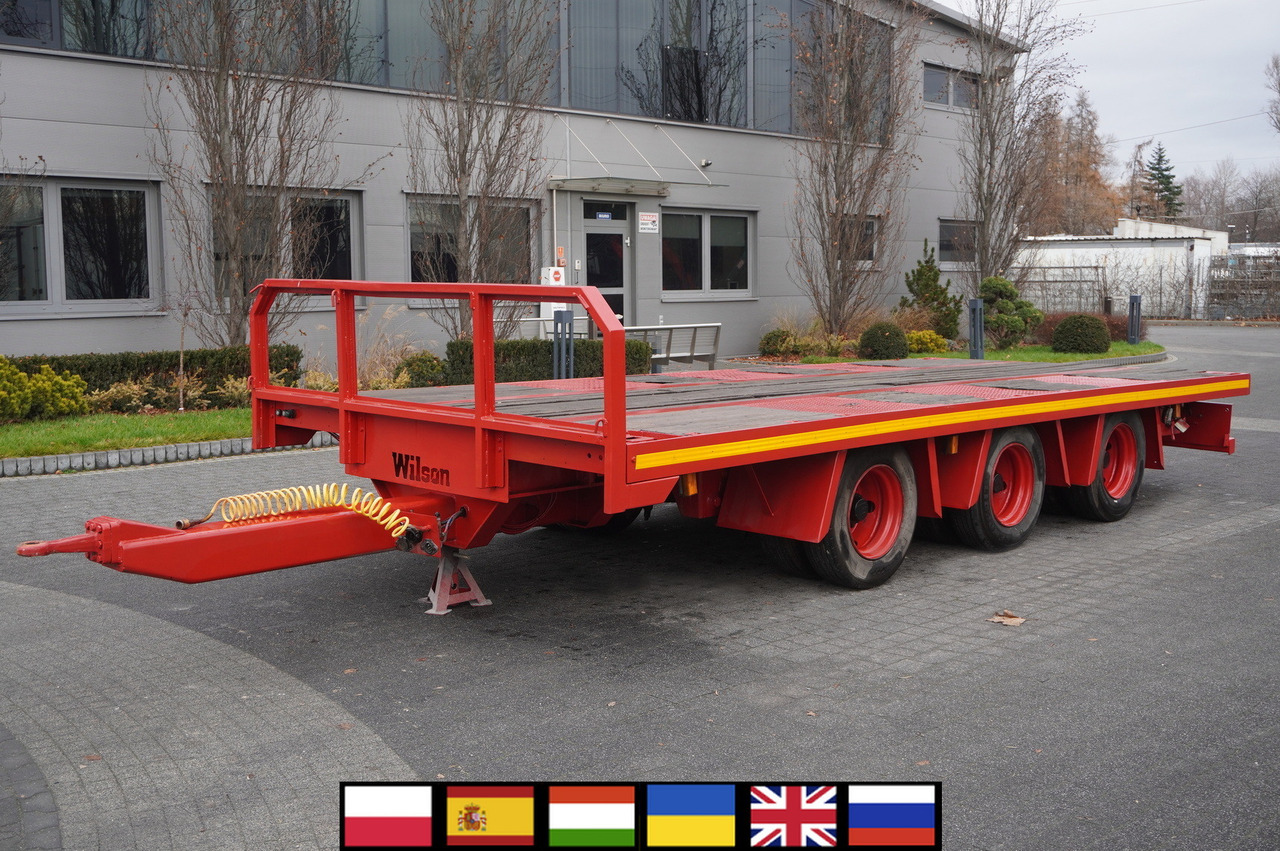 Wilson CTAA3 Flatbed trailer - Trailer flatbed: gambar 1 Wilson CTAA3 Flatbed trailer - Trailer flatbed: gambar 1