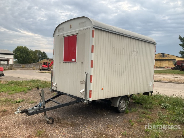 2012 Warrlich 3,50/80/KM/H S/A Enclosed Trailer - Kontainer konstruksi, Trailer: gambar 1 2012 Warrlich 3,50/80/KM/H S/A Enclosed Trailer - Kontainer konstruksi, Trailer: gambar 1