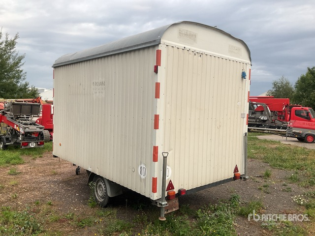 2012 Warrlich 3,50/80/KM/H S/A Enclosed Trailer - Kontainer konstruksi, Trailer: gambar 2 2012 Warrlich 3,50/80/KM/H S/A Enclosed Trailer - Kontainer konstruksi, Trailer: gambar 2