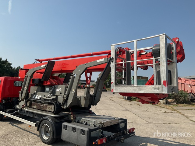 2014 Teupen LEO30 Telescopic Boom Lift - Platform udara yang dipasang di truk: gambar 3 2014 Teupen LEO30 Telescopic Boom Lift - Platform udara yang dipasang di truk: gambar 3