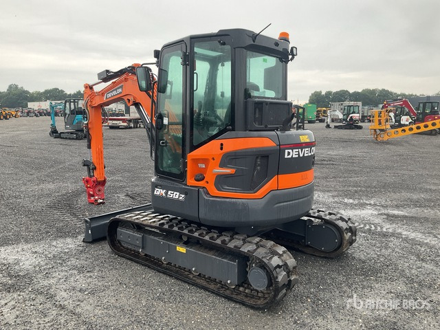 2023 Develon DX50Z-7 Mini Excavator: <6.6t - Ekskavator mini: gambar 4 2023 Develon DX50Z-7 Mini Excavator: <6.6t - Ekskavator mini: gambar 4