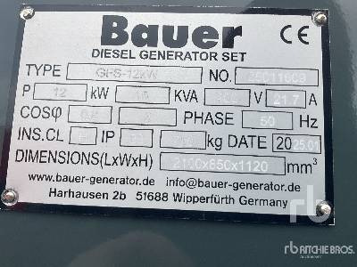 BAUER GENERATOREN GFS-12 ATS 15 kVA (Unused) - Genset: gambar 5 BAUER GENERATOREN GFS-12 ATS 15 kVA (Unused) - Genset: gambar 5