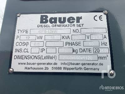 BAUER GENERATOREN GFS-12 ATS 15 kVA (Unused) - Genset: gambar 5 BAUER GENERATOREN GFS-12 ATS 15 kVA (Unused) - Genset: gambar 5