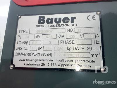 BAUER GENERATOREN GFS-50 ATS 62.5 kVA (Unused) - Genset: gambar 5 BAUER GENERATOREN GFS-50 ATS 62.5 kVA (Unused) - Genset: gambar 5