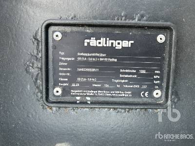 RAEDLINGER SW03+ RADLOG (Unused) - Ember ekskavator: gambar 3 RAEDLINGER SW03+ RADLOG (Unused) - Ember ekskavator: gambar 3