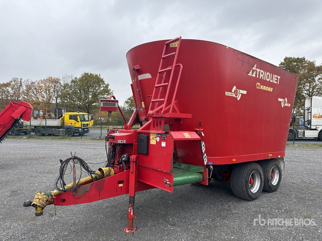 Trioliet Silomix 2-2400 Feed Trailer - Mixer-pengumpan: gambar 1 Trioliet Silomix 2-2400 Feed Trailer - Mixer-pengumpan: gambar 1