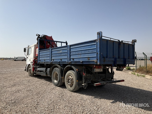1999 MAN 26.414 FNLL Fassi F260XP Articulated Boom on Flatbed Truck with Crane - Mesin pemotong chopper/ Mulcher: gambar 3 1999 MAN 26.414 FNLL Fassi F260XP Articulated Boom on Flatbed Truck with Crane - Mesin pemotong chopper/ Mulcher: gambar 3