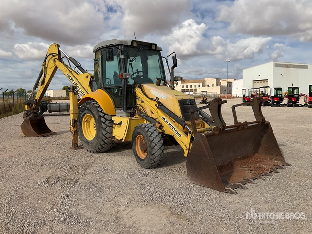 2007 New Holland LB95B-4PT 4x4 Backhoe Loader - Backhoe loader: gambar 4 2007 New Holland LB95B-4PT 4x4 Backhoe Loader - Backhoe loader: gambar 4