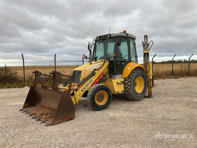 2007 New Holland LB95B-4PT 4x4 Backhoe Loader - Backhoe loader: gambar 1 2007 New Holland LB95B-4PT 4x4 Backhoe Loader - Backhoe loader: gambar 1