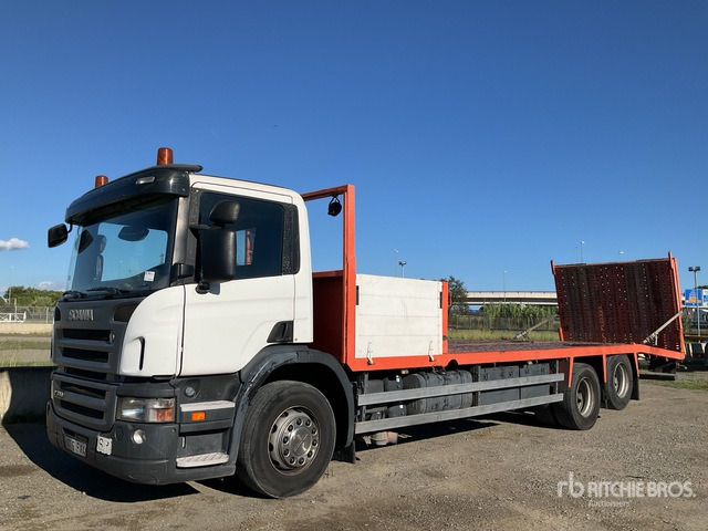 2007 Scania P310 6x2 Flatbed Truck - Truk flatbed: gambar 1 2007 Scania P310 6x2 Flatbed Truck - Truk flatbed: gambar 1