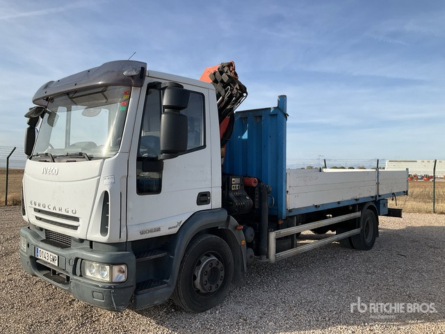 2008 Iveco Eurocargo 120E22 2005 Palfinger PK7501 Articulat ... Flatbed Truck with Crane - Truk flatbed, Truk derek: gambar 2 2008 Iveco Eurocargo 120E22 2005 Palfinger PK7501 Articulat ... Flatbed Truck with Crane - Truk flatbed, Truk derek: gambar 2