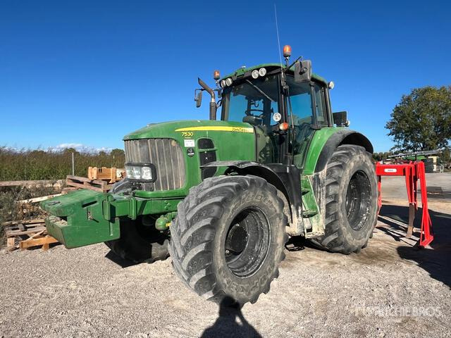 2008 John Deere 7530 4WD Tractor - Traktor: gambar 2 2008 John Deere 7530 4WD Tractor - Traktor: gambar 2