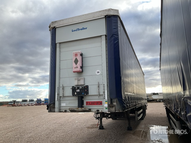 2012 Lecitrailer 3E20 Tri/A Curtain Side Trailer - Trailer dengan terpal samping: gambar 1 2012 Lecitrailer 3E20 Tri/A Curtain Side Trailer - Trailer dengan terpal samping: gambar 1