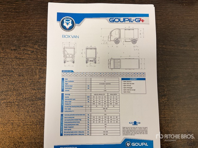 2018 Goupil G4M Electric Utility Vehicle - Kendaraan Kota/ Khusus: gambar 4 2018 Goupil G4M Electric Utility Vehicle - Kendaraan Kota/ Khusus: gambar 4