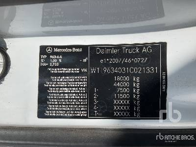 MERCEDES-BENZ ACTROS 1845LS 4x2 - Tractor head: gambar 5 MERCEDES-BENZ ACTROS 1845LS 4x2 - Tractor head: gambar 5