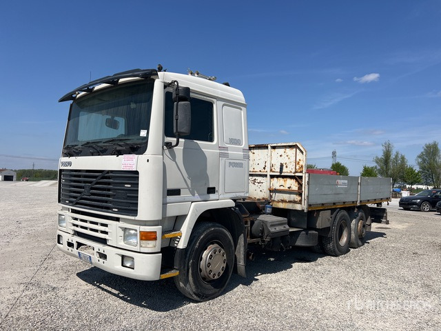 1992 Volvo F12 6x2 (Inoperable) Flatbed Truck - Truk flatbed: gambar 3 1992 Volvo F12 6x2 (Inoperable) Flatbed Truck - Truk flatbed: gambar 3