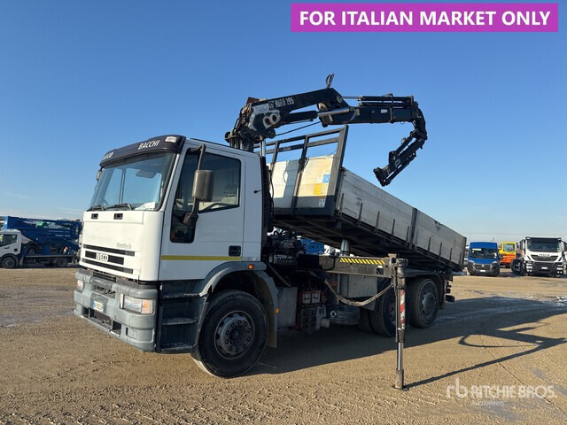 1997 Iveco MT190E30 1996 Hiab 195-4 6500 kg on 6x2 Dump Truck with Crane - Truk jungkit: gambar 2 1997 Iveco MT190E30 1996 Hiab 195-4 6500 kg on 6x2 Dump Truck with Crane - Truk jungkit: gambar 2