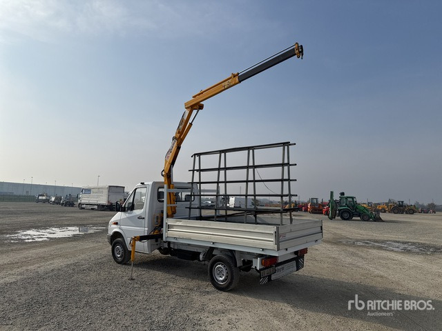 1997 Mercedes-Benz 312DT 1996 Nuova Copma C165/1 890 kg on Flatbed Truck with Crane - Truk flatbed: gambar 2 1997 Mercedes-Benz 312DT 1996 Nuova Copma C165/1 890 kg on Flatbed Truck with Crane - Truk flatbed: gambar 2