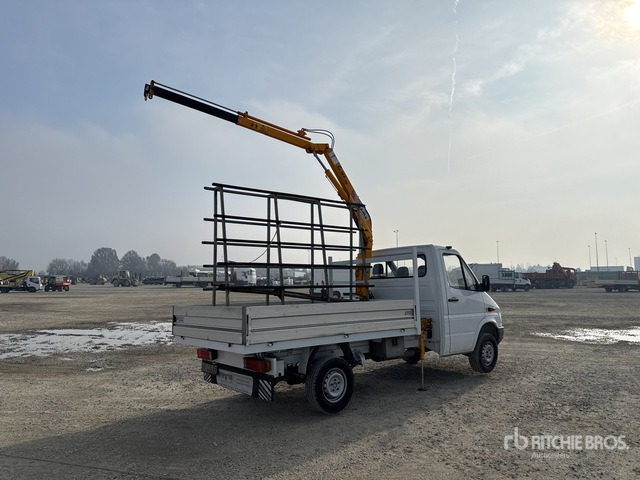 1997 Mercedes-Benz 312DT 1996 Nuova Copma C165/1 890 kg on Flatbed Truck with Crane - Truk flatbed: gambar 3 1997 Mercedes-Benz 312DT 1996 Nuova Copma C165/1 890 kg on Flatbed Truck with Crane - Truk flatbed: gambar 3
