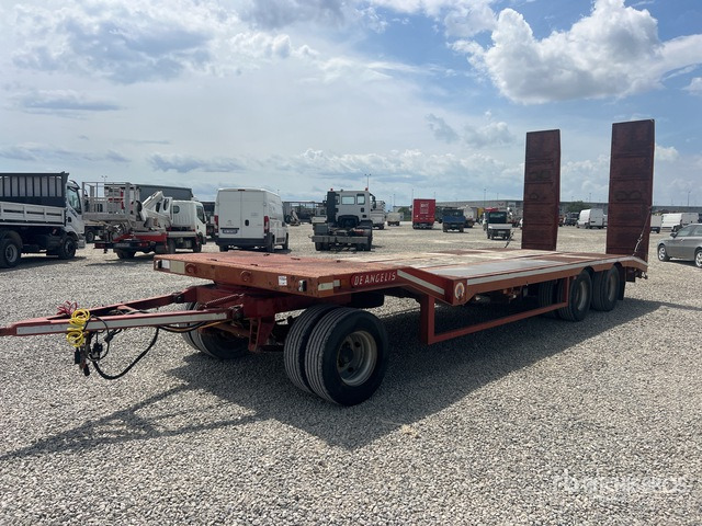 2002 DE Angelis 3R3201 8.45 m Tri/A Flatbed Trailer - Trailer low bed: gambar 1 2002 DE Angelis 3R3201 8.45 m Tri/A Flatbed Trailer - Trailer low bed: gambar 1