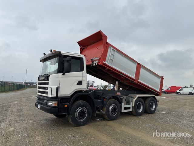 2003 Scania 124C470 8x4 Tri/A Dump Truck - Truk jungkit: gambar 1 2003 Scania 124C470 8x4 Tri/A Dump Truck - Truk jungkit: gambar 1