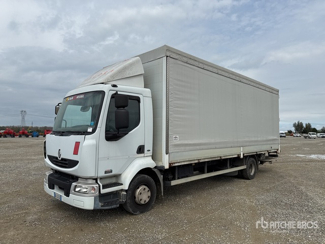 2006 Renault Midlum 220DCI 4x2 Curtain Side Truck - Truk dengan terpal samping: gambar 1 2006 Renault Midlum 220DCI 4x2 Curtain Side Truck - Truk dengan terpal samping: gambar 1
